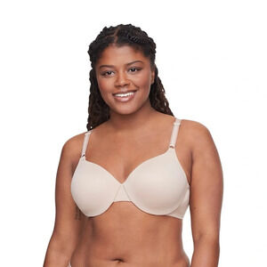 NWT Warner’s This Is Not A Bra Cushioned Underwire Lightly Lined T-shirt Bra 36B